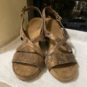 Aerosoles wedge sandals.